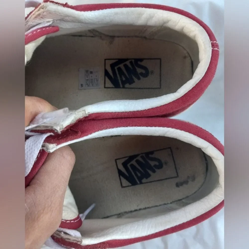 Vans Old Skool Red Men's Size 8 Unisex Sneaker Shoe